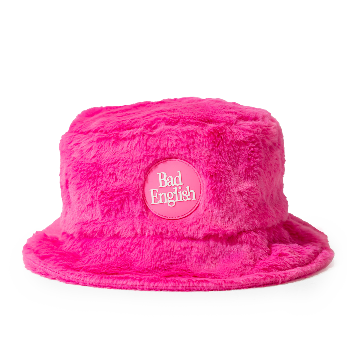 Hot Fuzz Pink Bucket Hat