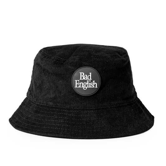 Black Cord Bucket Hat