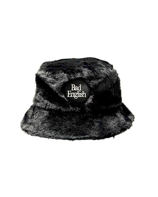 Hot Fuzz Black Bucket Hat