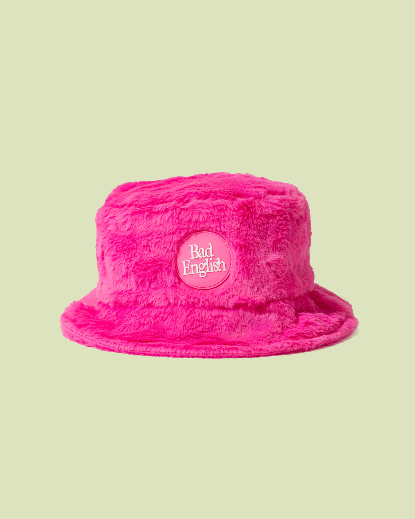 Hot Fuzz Pink Bucket Hat